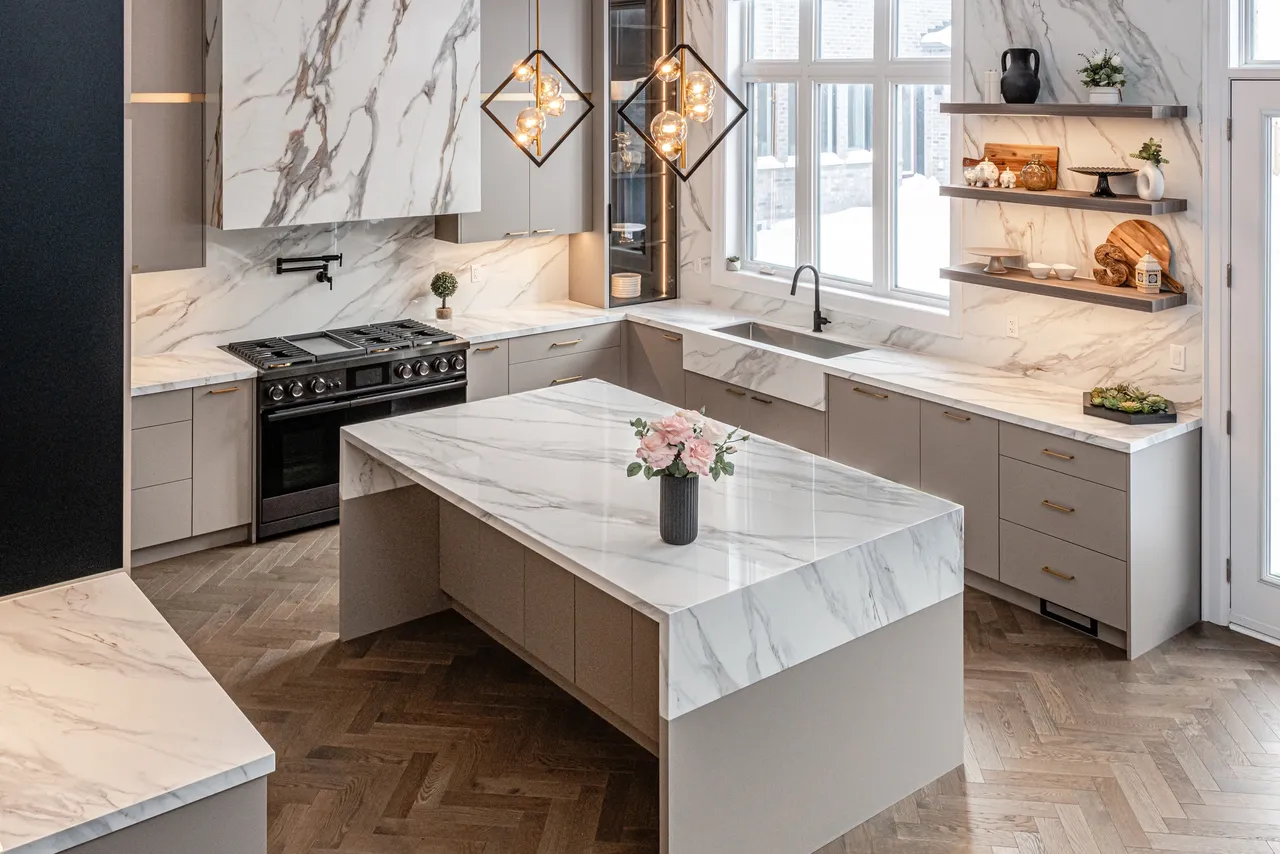 Kitchen cabinetry detail